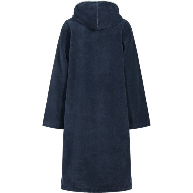 Cawo Dames  Home Badjas met Capuchon en ritssluiting Doubleface 36/38 sea Cawo Dames  Home Badjas met Capuchon en ritssluiting Doubleface 36/38 sea