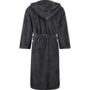 Cawö Cawo Heren  Home Badjas met Capuchon Doubleface 54/56 stone