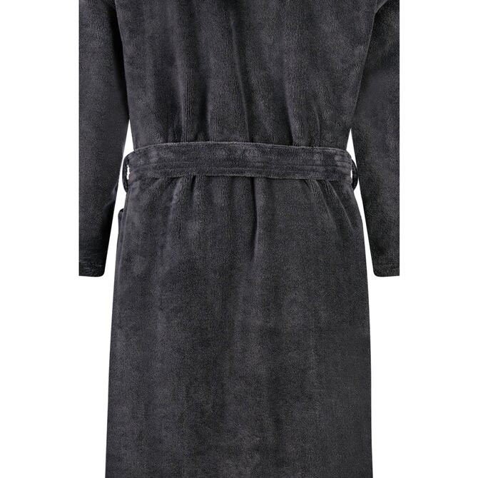 Cawo Heren  Home Badjas met Capuchon Doubleface 54/56 stone