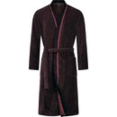 Cawö Cawo Heren  Home Kimono  60 rood-zwart