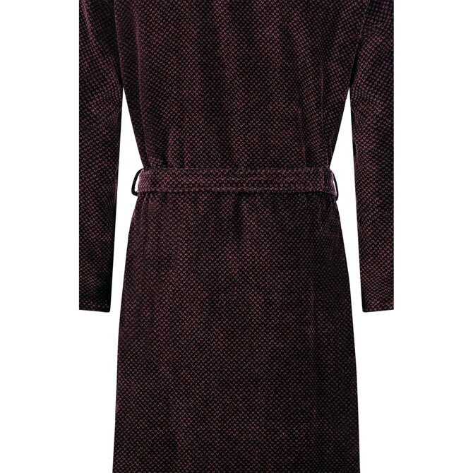 Cawo Heren  Home Kimono  52 rood-zwart