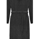 Cawö Cawo Heren  Home Badjas met Capuchon Uni S basalt