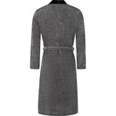 Cawö Cawo Heren  Home Kimono  48 natuur-zwart