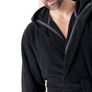 Cawö Cawo Heren  Home Badjas met Capuchon Uni 5XL lava