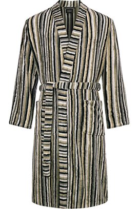 Cawo Heren Home Kimono 50 6607 kiesel