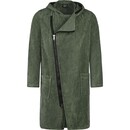 Cawö Cawo Heren  Home Basjas met rits Uni L field-zwart