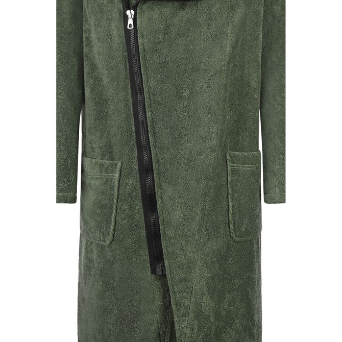 Cawo Heren  Home Basjas met rits Uni XL field-zwart