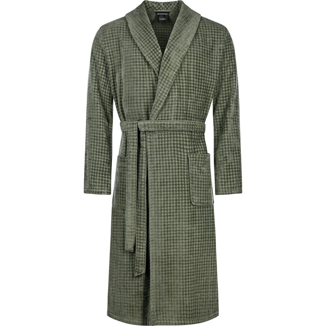 Cawo Heren  Home Badjas met Sjaalkraag Uni 54 6508 field