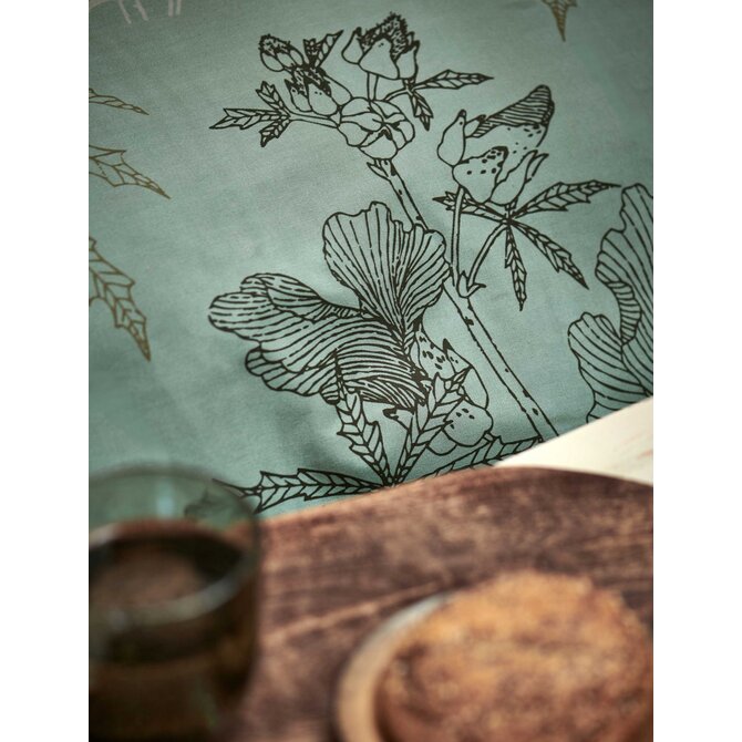 Vandyck Green Gift 1-persoons (140x200/220) smoke green Vandyck Green Gift 1-persoons (140x200/220) smoke green