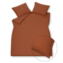 Vandyck Vandyck Washed Cotton 1-persoons (140x200/220) rusty brown