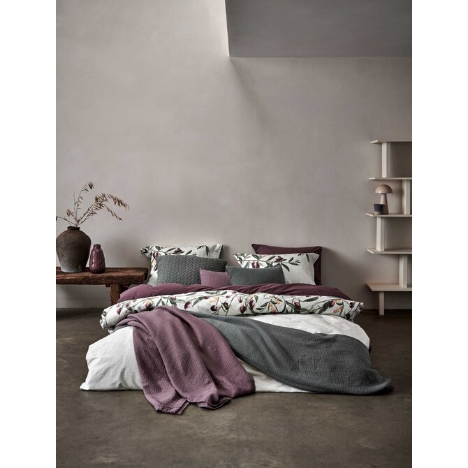 Vandyck Washed Cotton 2-persoons (200x200/220) peppercorn Vandyck Washed Cotton 2-persoons (200x200/220) peppercorn