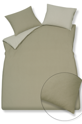 Vandyck Home Livorno 1-persoons (140x200/220) sage green