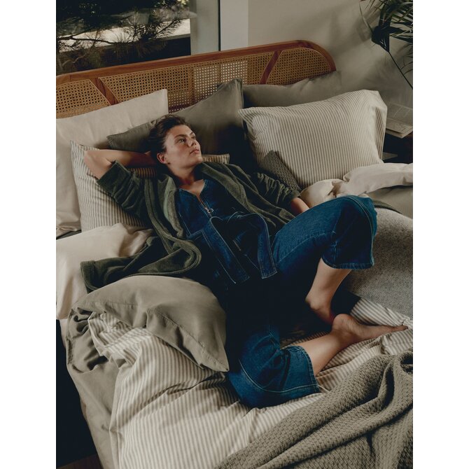 Vandyck Home Livorno Kussensloop (60x70) sage green