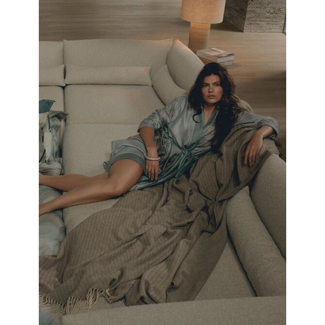 Vandyck Badjas  Bella Large mineral blue Vandyck Badjas  Bella Large mineral blue