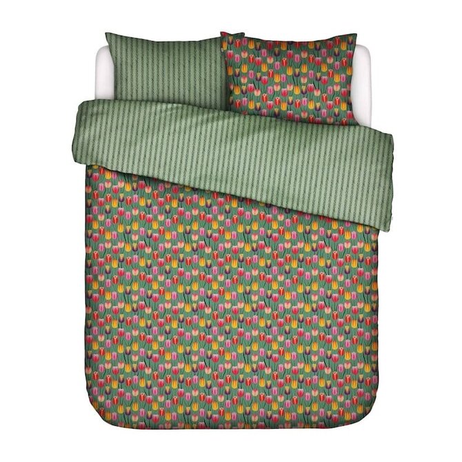 Essenza Tulipmania Grass green 200x200/220 Essenza Tulipmania Grass green 200x200/220