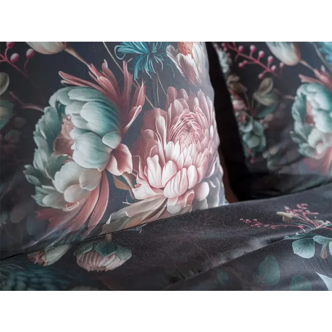 Heckett & Lane Milos dekbedovertrek 200x200/220 Dark Blue