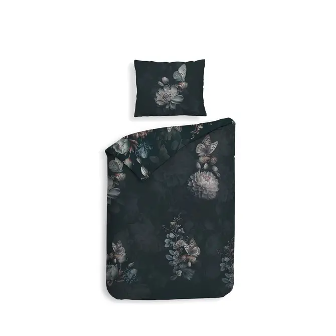 Heckett & Lane Milos dekbedovertrek 200x200/220 Dark Blue