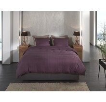 Heckett & Lane Spina dekbedovertrek 200x200/220 Blackberry Wine