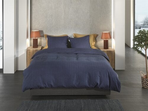 Heckett & Lane Spina dekbedovertrek 240x200/220 Dark Blue