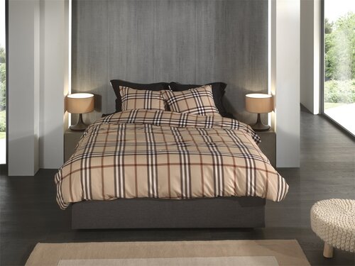 Heckett & Lane Heckett & Lane Leonardo dekbedovertrek 200x200/220 Beige