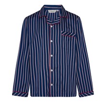 Ambassador Rome Navy/White/Blue/Red Stripe Heren Pyjama 9-5-M