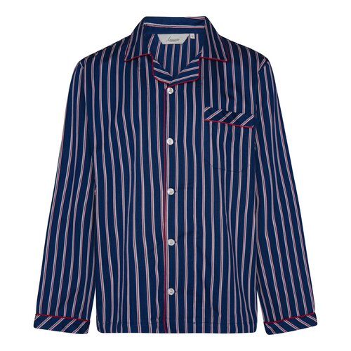 Ambassador Ambassador Rome Navy/White/Blue/Red Stripe Heren Pyjama 9-5-M