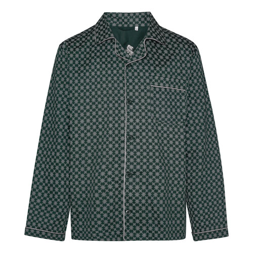 Ambassador Ambassador Megeve Racing Green Heren Pyjama 700-60-M