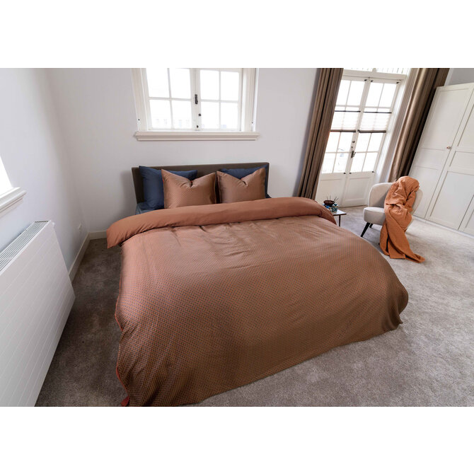 Kayori  Fusu  Dekbedovertrek  Katoensatijn  200x200/220  Terra Kayori  Fusu  Dekbedovertrek  Katoensatijn  200x200/220  Terra