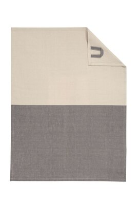 Cawö Duo Cuisine Theedoek 50/70 basalt/leinen