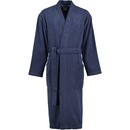 Cawö Cawo Heren Home Kimono Uni 828 S blau