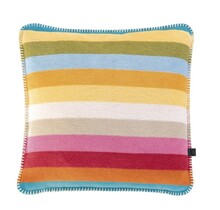 Cawo Lifestyle Kissen Blockstreifen Kussenhoes 50/50 multicolor