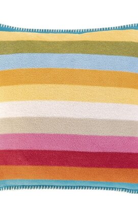 Cawo Lifestyle Kissen Blockstreifen Kussenhoes 50/50 multicolor