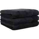 Cawö Cawo Noblesse2 Uni Handdoek 50/100 zwart