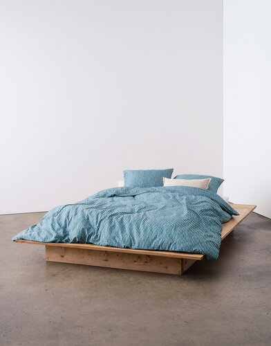 Marc O'Polo Marc O'Polo Janne Dekbedovertrek Stormy blue 200x200/220 afbeelding