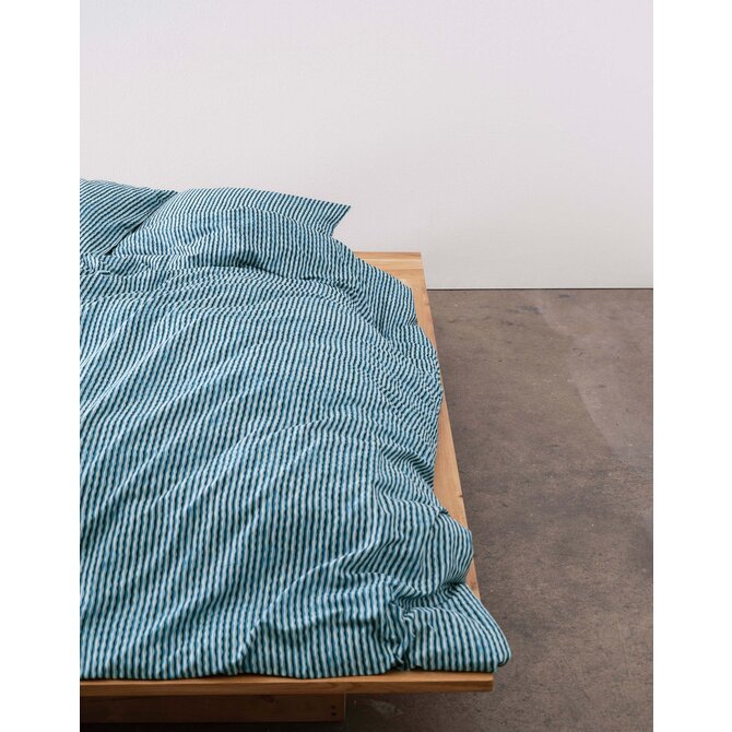 Marc O'Polo Janne Dekbedovertrek Stormy blue 240x200/220 Marc O'Polo Janne Dekbedovertrek Stormy blue 240x200/220