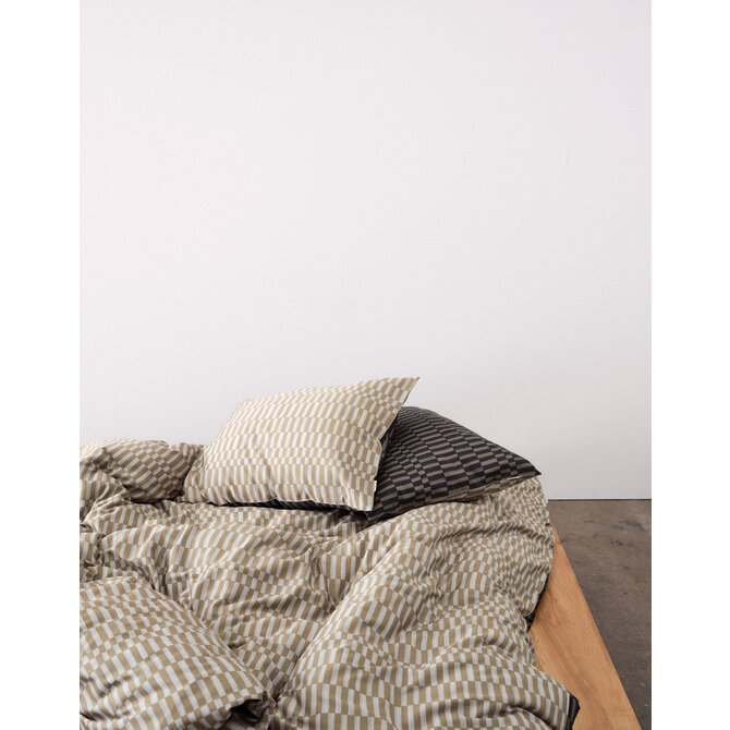 Marc O'Polo Sillia Dekbedovertrek Oak beige 240x200/220 Marc O'Polo Sillia Dekbedovertrek Oak beige 240x200/220