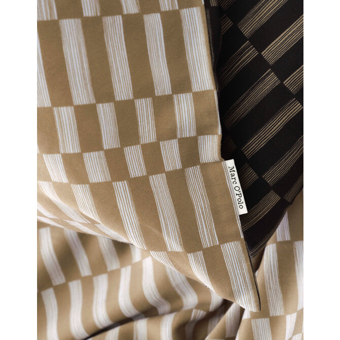 Marc O'Polo Sillia Dekbedovertrek Oak beige 240x200/220 Marc O'Polo Sillia Dekbedovertrek Oak beige 240x200/220