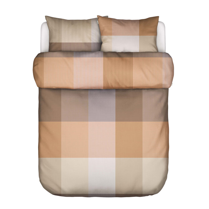 Marc O'Polo Erliv Dekbedovertrek Dark coral 240x200/220