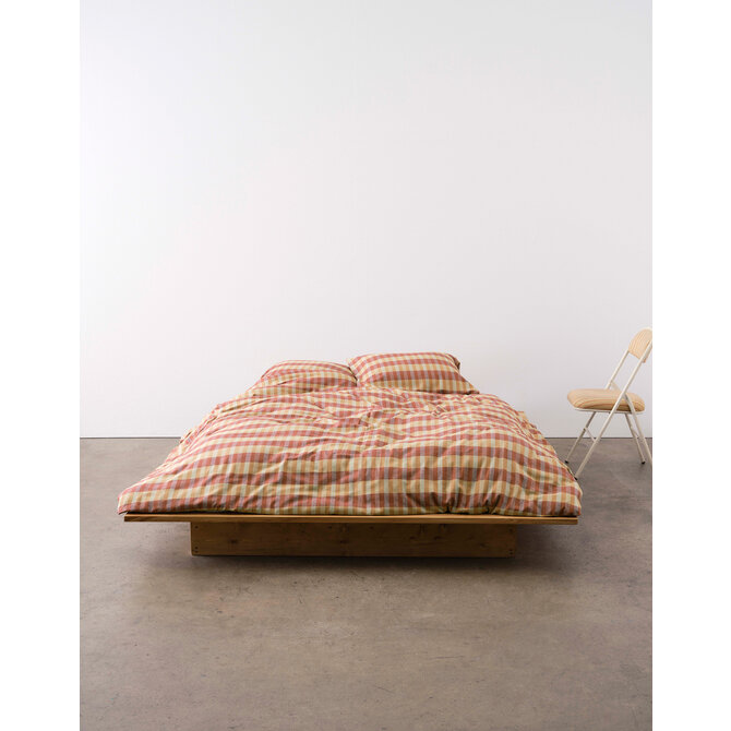 Marc O'Polo Hillan Dekbedovertrek Dark coral 260x200/220