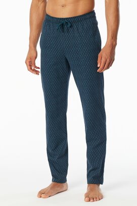 Schiesser Long Pants dark blue 180289 54/XL