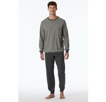 Schiesser Pyjama Long anthracite 181156 52/L