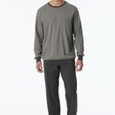 Schiesser Schiesser Pyjama Long anthracite 181156 54/XL