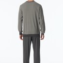Schiesser Schiesser Pyjama Long anthracite 181156 54/XL