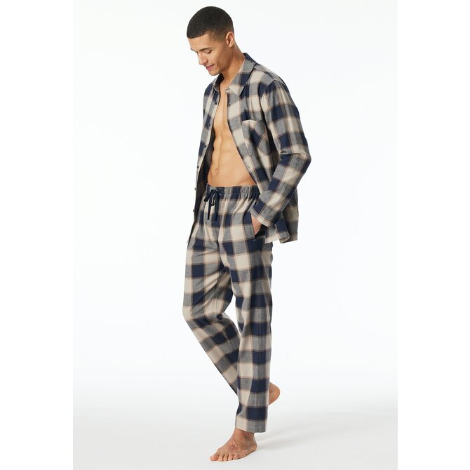 Schiesser Pyjama Long nature 182029 52/L Schiesser Pyjama Long nature 182029 52/L