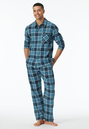 Schiesser Schiesser Pyjama Long jeans 182029 52/L