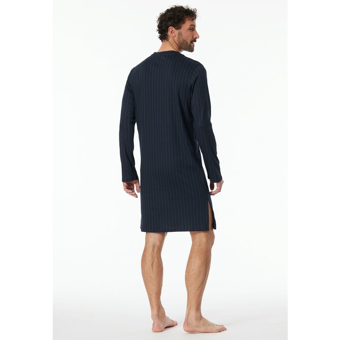 Schiesser Nightshirt 1/1 nightblue 182024 54/XL Schiesser Nightshirt 1/1 nightblue 182024 54/XL
