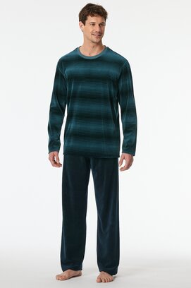 Schiesser Pyjama Long jeans 182023 56/XXL