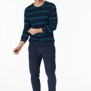 Schiesser Schiesser Pyjama Long petrol 181932 54/XL