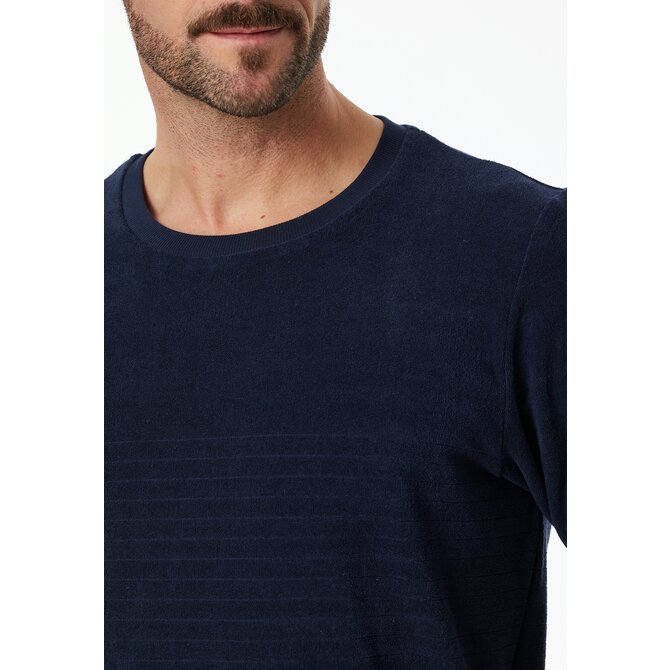 Schiesser Pyjama Long petrol 181931 48/S Schiesser Pyjama Long petrol 181931 48/S