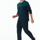 Schiesser Schiesser Pyjama Long petrol 181925 54/XL
